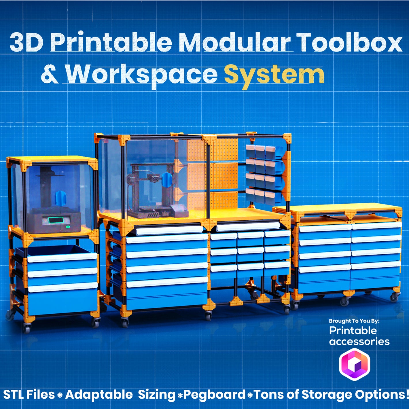 Modular Toolbox and Workspace System