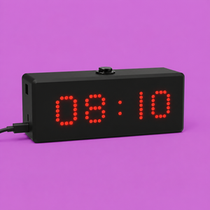 Dot Matrix Wi-Fi Smart Clock (Free With Membership!)