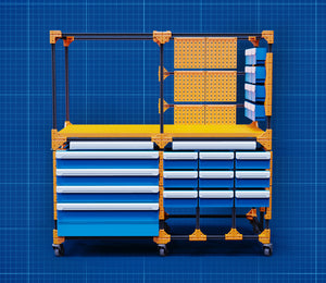 Modular Toolbox and Workspace System
