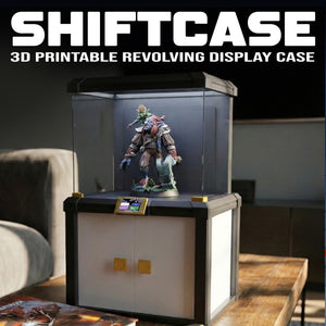 ShiftCase: 3D-Printable Rotating Display Case