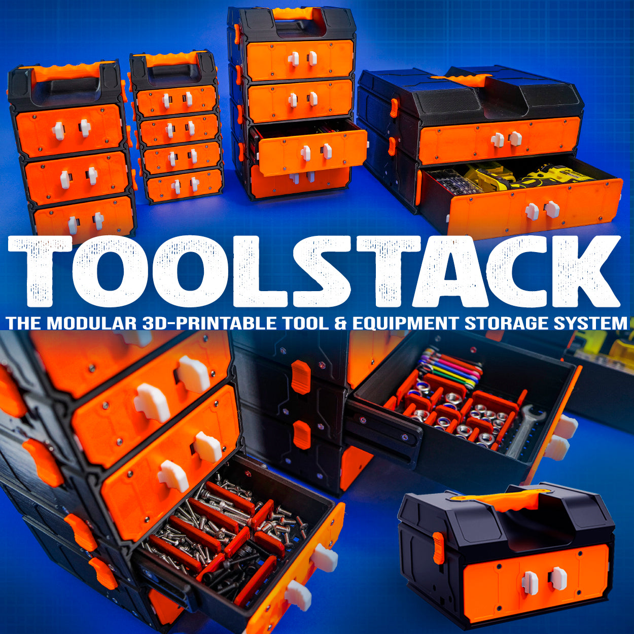 ToolStack: The Modular 3D-Printable Toolbox