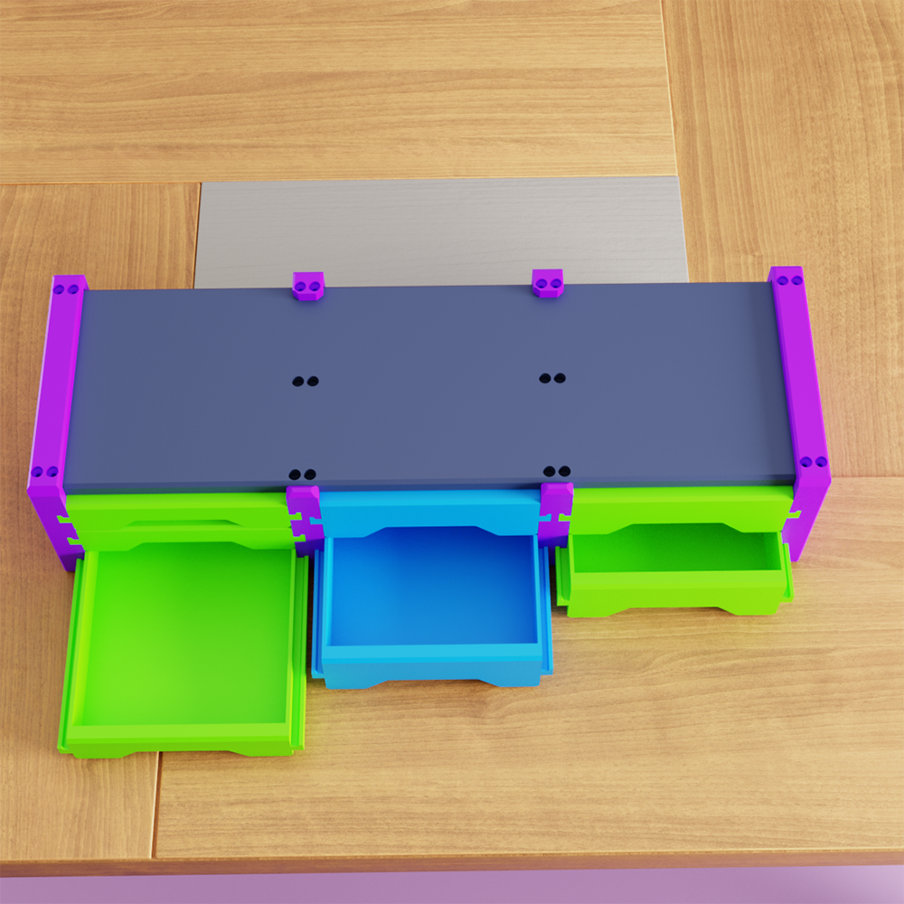 Printable Desktop Monitor Riser (Previous Monthly Drop)