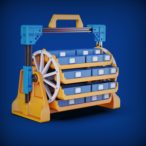 Modular Toolbox and Workspace System Addon: Storage Carousel