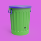 Auto-lid Desktop Trash Can - Free With Membership!
