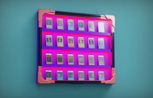 Trading Card Storage System Addon: Collector's Display Case