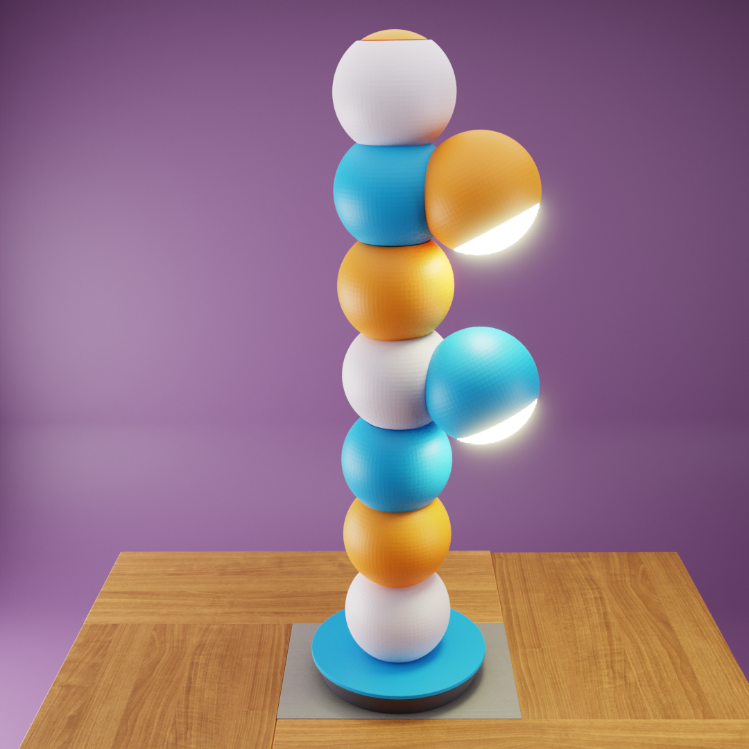 Modern Modular Lamp (Previous Monthly Drop)