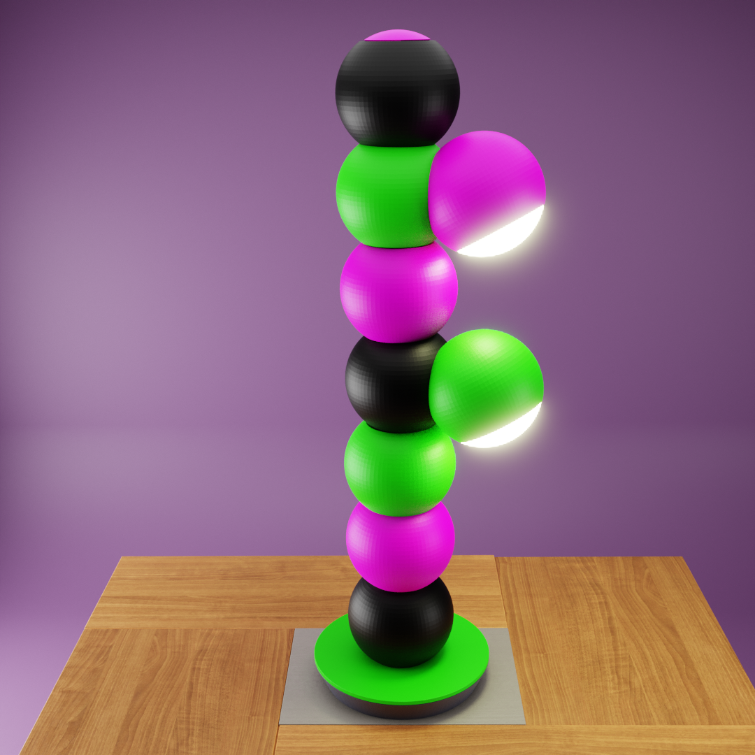Lamps Modularity Modern Modular Lamp (Previous Monthly Drop)