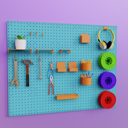 Modular Pegboard Pallet