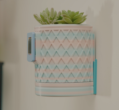 Electronic Wall-Mounted Planter Pot - Free With Membership!